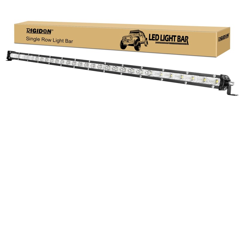 RIGIDON Uska LED svjetlosna traka 81cm 150W 12/24V - Rasvjeta za terenska vozila SUV, ATV, traktore, kamione - 6000K Bijela svjetla za maglu