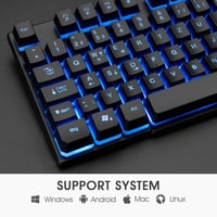 Rii Gaming Billentyűzet és Egér Szett LED Háttérvilágítással PC-hez 5