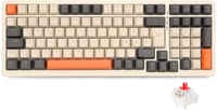 Rii RK909 Tri Mechanikus Gamer Billentyűzet - 3 Módú Vezeték Nélküli (Bluetooth 5.0/2.4GHz/Kábel), QWERTZ, Hot-Swap, 20 Féle RGB Háttérvilág 1