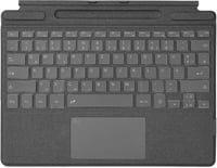 Rii Surface Bluetooth Billentyűzet Touchpad-del Surface Pro 9/8/X-hez, 7 Színű Háttérvilágítás, Szürke QWERTZ 1