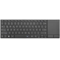 Rii Bezdrôtová Klávesnica s Touchpadom - 2.4G+Bluetooth Pripojenie, Nemecké QWERTZ Rozloženie, Ultratenký Dizajn, Kompatibilná s Laptopom, PC 1