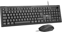 Rii Vezetékes Billentyűzet és Egér Szett, Vízálló, Ergonomikus USB, PC/Laptop 1