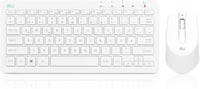 Rii Wireless Billentyűzet és Egér Szett, 2.4G, Német QWERTZ, Fehér 1