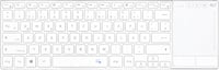 Rii Wireless Billentyűzet Touchpad-del, 2.4GHz + Bluetooth, Újratölthető - White 1