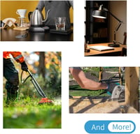 RIIEYOCA 90 Fokos Európai Hosszabbító Kábel, C-típusú Dugó, 2.5A/250V, Fekete - TV, Monitor, Számítógép és Háztartási Gépekhez 6