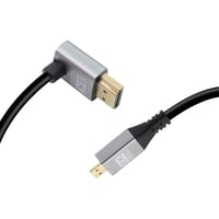 RIIEYOCA 90 fokos lefelé hajlított 8K HDMI kábel 48Gbps, 0,5m 6