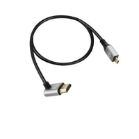 RIIEYOCA 90 fokos lefelé hajlított 8K HDMI kábel 48Gbps, 0,5m 1