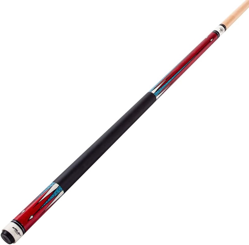 Riley Centurion Amerikai Biliárd Dákó 58" 13mm-es Fejjel, Műbőr Markolattal és Kemény Tokkal, 147cm, Bézs