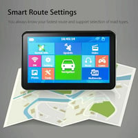 Riloer 7 hüvelykes hordozható autós GPS navigációs készülék HD térképpel, kapacitív érintőképernyővel, teherautóhoz és autóhoz, 3D és FM fun 5