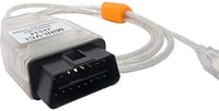 Riloer OBD2 hibakód olvasó MINI VCI J2534 V13.00.022 16 pin TIS Techstream kábel szoftver CD 4