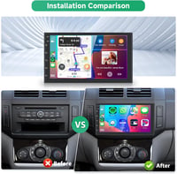 Rimoody 2 DIN Android autórádió GPS navigációval, 7", 1+32 GB 6