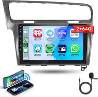 Rimoody 2DIN Android Autórádió VW Golf 7 2013-2018 Apple CarPlay GPS WiFi 10.1" 1