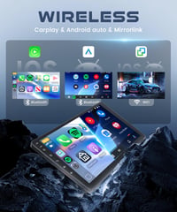9-palcové autorádio Rimoody s Androidom pre Mercedes Benz A W169, B W245, Vito W639, Viano, W906 Sprinter – DAB+, 4G+64G, 8-jadrový procesor, bezdrôtový CarPlay, GPS, WiFi 3
