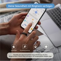 Inteligentný prsteň RingConn Gen 2 so sledovaním spánkového apnoe a 12-dňovou výdržou batérie – zlatý 5