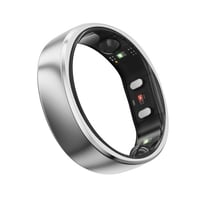 Inteligentný prsteň RingConn Gen 2 Smart Ring, strieborný – Sledovanie spánkového apnoe, meranie stresu a tepu, 12-dňová výdrž batérie, kompatibilný s Androidom a iOS 4