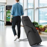 RIOROO Golf Utazótáska Kerekekkel 900D Oxford Vízálló Golfütő Táska 8