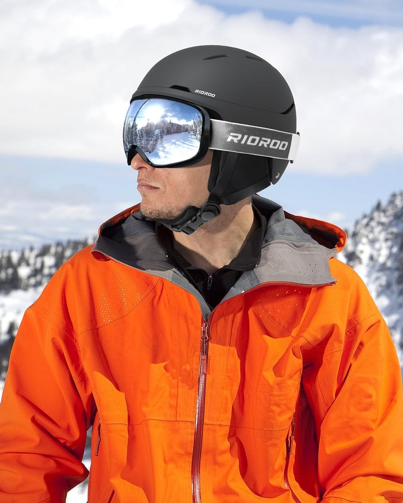 RIOROO Sísisak Unisex Állítható Méret Szellőzés Fülvédő Snowboard
