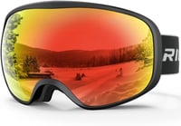 RIOROO Síszemüveg Snowboard Kettős Lencse UV Védelem Női Férfi Felnőtt 8