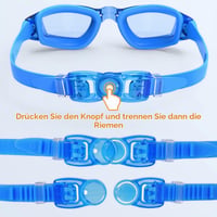 Plavecké okuliare RIOROO so širokými šošovkami, UV ochranou a antireflexnou vrstvou, s puzdrom zadarmo, na triatlon a letné športy, pre mužov aj ženy 5
