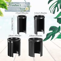 Ripeng 4 darabos esernyőtartó gyűrű adapter szett - 1-2 hüvelykes póznához 2