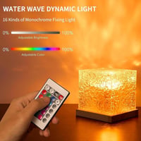 RIRIDAMAI Ocean Lamp 16 szín USB vízcseppek polárfény újratölthető éjszakai lámpa csillagos ég projektor 4