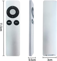 Riry Pótló Távirányító Apple TV-hez - Kompatibilis Apple TV 1 2 3 Modellekkel MC377L/A A1294 A1218 A1378 A1427 Környezetbarát 2