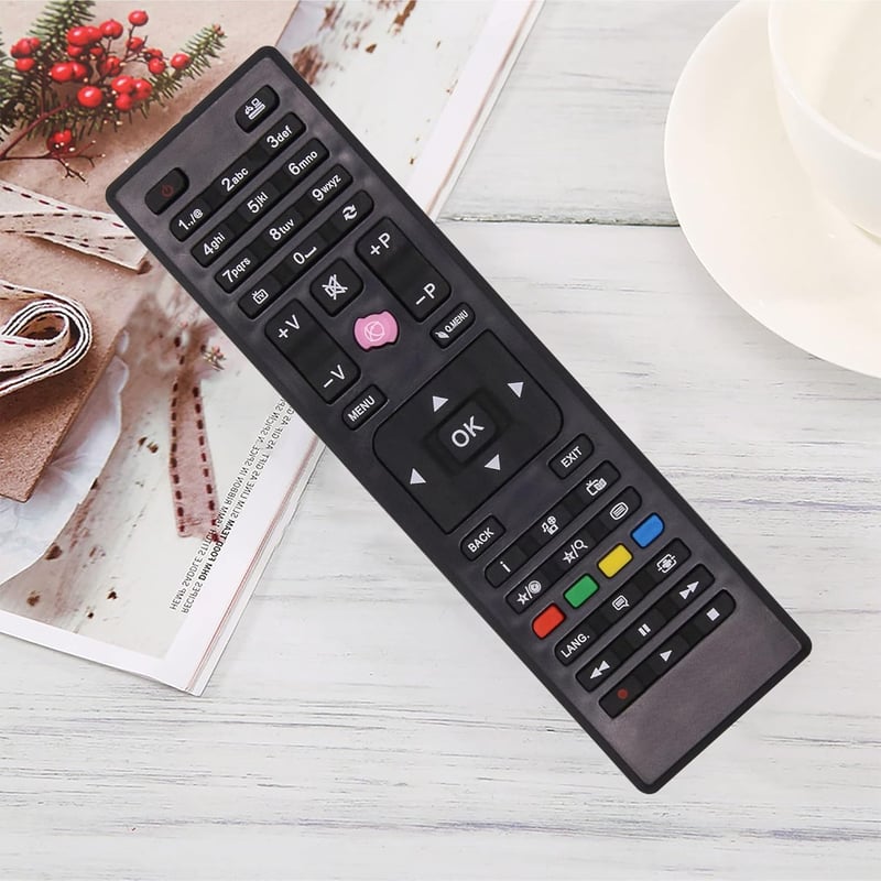 Riry RC4875 Univerzális Távirányító TV-hez - Kompatibilis Tucson Continental Edison Technika Telefunken Edenwood Bush OKI Márkákkal