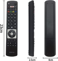 Riry Univerzális Távirányító RC5118 Telefunken TV-hez - Digihome Alba Polaroid FINLUX Bush Hitachi Smart TV Netflix YouTube - Beállítás Nélk 3