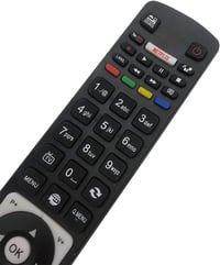 Riry Univerzális Távirányító RC5118 Telefunken TV-hez - Digihome Alba Polaroid FINLUX Bush Hitachi Smart TV Netflix YouTube - Beállítás Nélk 4
