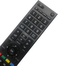 Riry Univerzális Távirányító Toshiba CT-90326 Regza LCD LED TV-hez - Helyettesítő Távkapcsoló Beállítás Nélkül 6