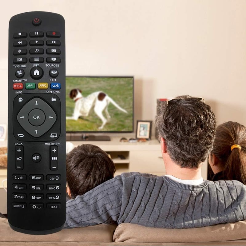 Riry Univerzális TV Távirányító MT-L1030 Philips LED LCD Televíziókhoz - Azonnal Használható Póttávirányító