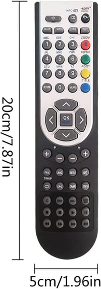 Riry Univerzális TV Távirányító OKI Waltham SABA Alba Telefunken Celus Luxor Grundig JMB Bush Techwood AKAI NEVIR LCD LED Plazma Smart TV-he 3