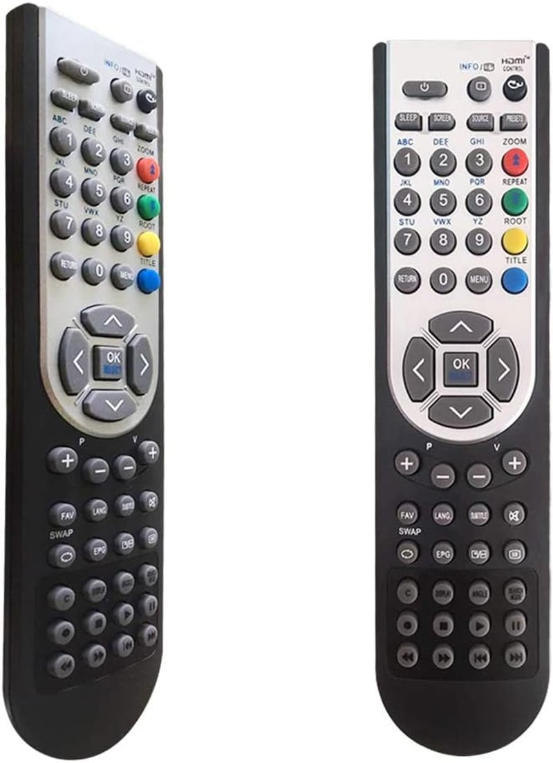 Riry Univerzális TV Távirányító OKI Waltham SABA Alba Telefunken Celus Luxor Grundig JMB Bush Techwood AKAI NEVIR LCD LED Plazma Smart TV-he