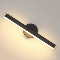 Riserva 12W LED fürdőszobai tükör lámpa, 300° forgatható fali lámpa 38cm 1