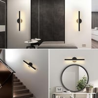 Riserva 12W LED fürdőszobai tükör lámpa, 300° forgatható fali lámpa 38cm 7