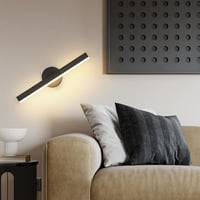 Riserva 12W LED fürdőszobai tükör lámpa, 300° forgatható fali lámpa 38cm 6