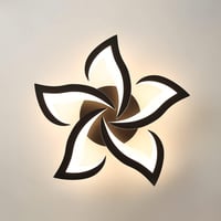 Riserva 40W 4700LM Dimmable LED Mennyezeti Lámpa Távirányítóval, Virág Dizájn 5