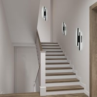 Riserva LED fali lámpa 16W 1800 lm modern fekete 40 cm 6