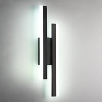 Nástenné LED svietidlo Riserva 16W, 6500K studená biela - čierne - 40 cm 2