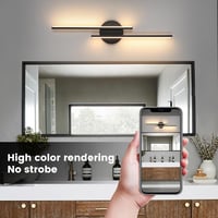 Riserva LED fali lámpa meleg fehér 24W modern hálószoba nappali 3