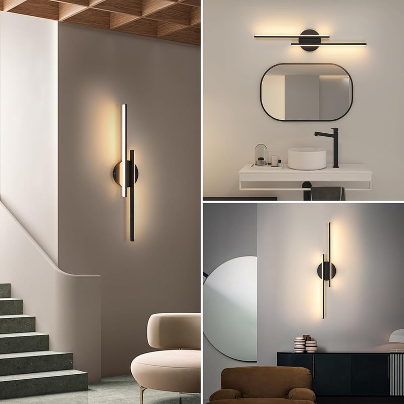 Riserva LED fali lámpa meleg fehér 24W modern hálószoba nappali