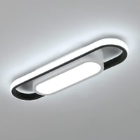 Riserva LED stropna svjetiljka 24W, 6500K hladno bijela - bijelo-crna 2