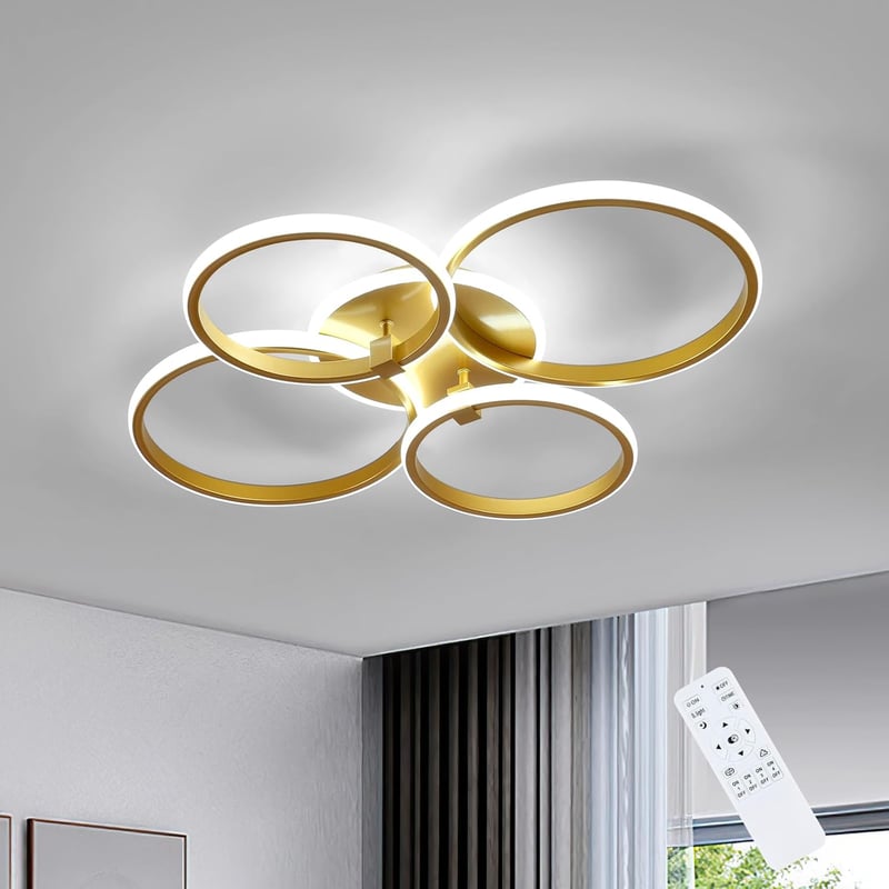 Riserva LED Mennyezeti Lámpa Dimmelhető Távirányítóval 39W Kerek Fehér 3000-6500K