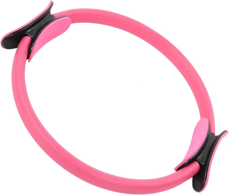 RiToEasysports Yoga Ring Pilates Kör Fitness Karika Testformálás Rózsaszín