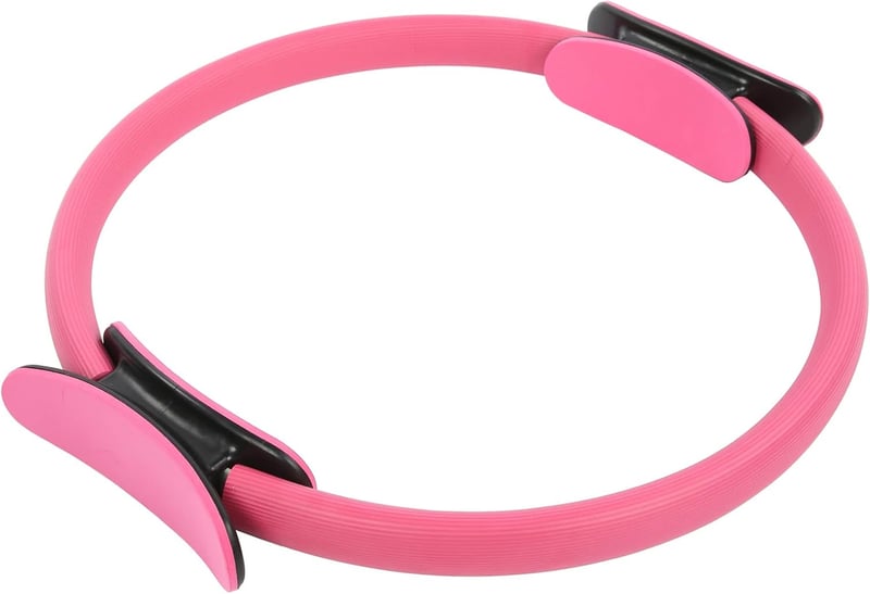 RiToEasysports Yoga Ring Pilates Kör Fitness Karika Testformálás Rózsaszín