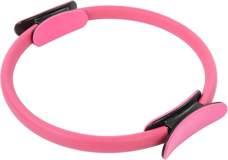RiToEasysports Yoga Ring Pilates Kör Fitness Karika Testformálás Rózsaszín