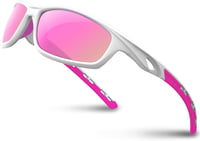 RIVBOS RB833 Sunglasses Cycling Glasses Sports Glasses for Women Men Polarised TR90 Super Light Unbreakable Frame UV400 Hiking Running Golf and Fishing 1