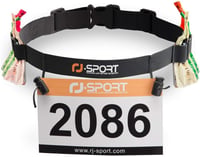 RJ-Sport rajtszámtartó öv triatlonhoz 6 gélzsebbel 1