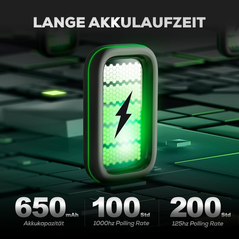 RK ROYAL KLUDGE M3 Wireless Gaming Egér 47g Ultralight 30K DPI 8K Polling Fehér