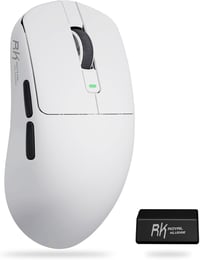 RK ROYAL KLUDGE M3 Wireless Gaming Egér 47g Ultralight 30K DPI 8K Polling Fehér 1